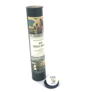 St Andrews Scotland Golf Balls With Crest Set Of 6
